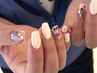 【nail】A design◆¥7500 (デザイン36種/色&配置変更ok)