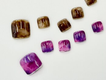 タイダイネイル♪