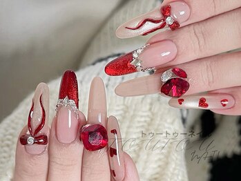 トゥートゥー(TOUTOU)/リボンxダイヤモンドxフレンチ