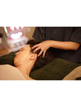 ヘッドスパで癒されたい