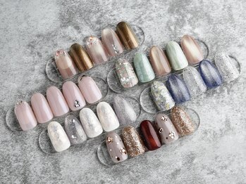 KITO~希叶~ ネイル/まつげパーマ/アイブロウ/脱毛の写真/お気に入りネイルで気分転換&自分磨きで気持ちも明るく♪大人の隠れ家サロンでゆったりお過ごしください☆