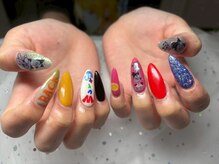 トータルサロン福屋 熊本中央店/持ち込みアート(＾Θ＾)