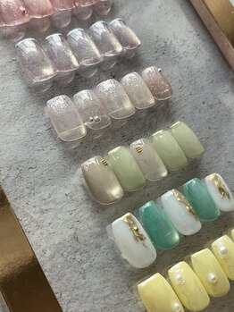 ニコッテ 本厚木(nicotte.)の写真/シンプルだけどおしゃれ♪毎月変わるから楽しみが広がる♪