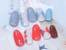 ネイルサロン キャンディネイル(Candy Nail)/アーガイル￥5500ｂｙ内山