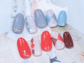 ネイルサロン キャンディネイル(Candy Nail)/アーガイル¥5500by内山