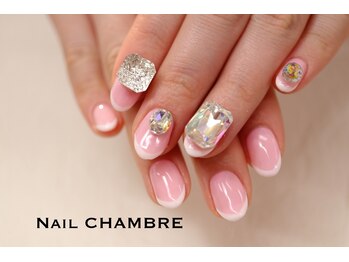 ネイル シャンブル(nail CHAMBRE)/左手全部のせネイル