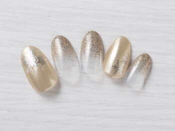 ポルタジョーイエ(Portagioie)/ゴールド冬ネイル