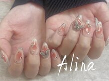 エリナネイルサロン池袋(Alina Nail Salon)/チークネイル