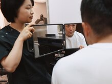 眉毛ハウス 吉祥寺店(眉毛HOUSE)/仕上がりを一緒に確認します