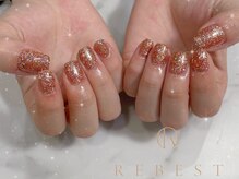 リーベスト 心斎橋(REBEST)/ラメワンカラー