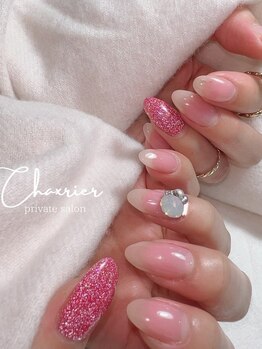 シャルリエール(chaxrier)の写真/丁寧×高品質で口コミ◎新規【リッチアート　¥15400→¥13860】は爪を健康にしながらアートも楽しめる♪