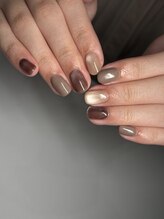 エクアネイルズ(Akuwa nails)/自爪ジェル120分アートやり放題