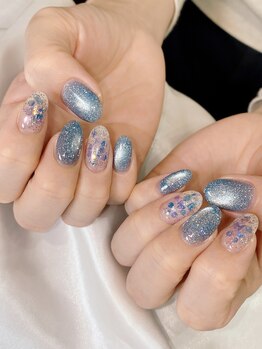 マグネット×ホログラムラメ☆