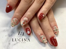 ネイルスタジオ ルキナ(LUCINA)/T-249 クリスマスポップデザイン