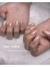 モナールアンド(MONNAL&)/シンプル♪ワンカラーネイル