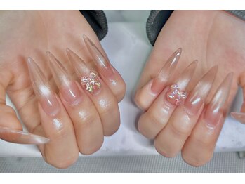 チップ長さだしワンカラー 