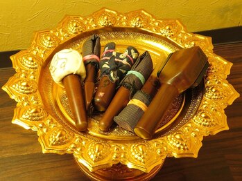 トークセン ビハーラ/トークセン施術に使う道具たち