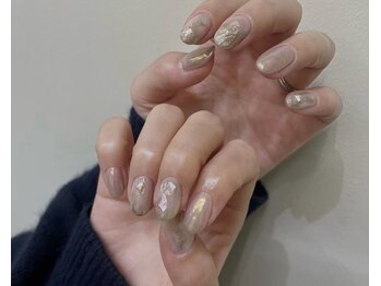 ハンドワークネイル(handworknail)/大人のこなれ感