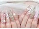 リノ(Lino)の写真/【オフケア込】ジェルチップ長さ出しでアートし放題！1時間45分　￥12900／2時間15分　￥15900