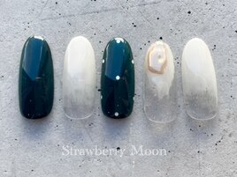 シンプルネイル　￥6980