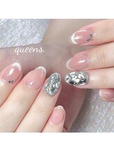 クイーンズビューティーサロン 新宿本店(Queen's beauty salon)/長さだしマグネット　パラジェル