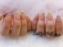レヒネイル(LeHy nail)/ミラーフレンチネイル