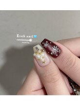 シン(XIINH)/クリスマスネイル
