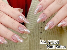 リボン帯のマグネットデザイン