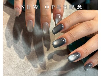 メラク 大阪難波(merak)/ピンクラメネイル/結婚式ネイル