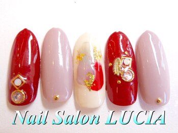 ルシア(Nail Salon LUCIA)/人気のボルドー☆し放題コース