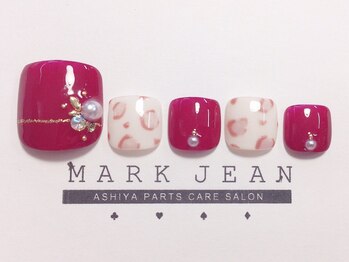 マークジーン 甲南山手(MARK JEAN)/フットレオパードネイル