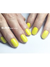 エイムネイル(a.me.nail.)/イエローネイル♪