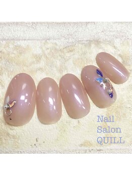 ネイルサロン クイル(QUILL)/6月ちょこっとアート(1)