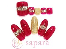 津田沼ネイルサロン サパラ(sapara)/ハンドフットセット定額￥11,499