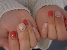 ネイルスミス 高松店(Nailsmith)/テラコッタワンカラー