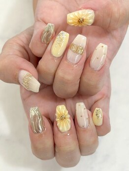 テラス(TERRACE)の写真/【新規付替オフ無料/毎月変わるキャンペ-ンア-ト¥5500】毎月新しく10種をご用意♪低価格で可愛さ&女子力UP!