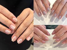 【ネイル】《Handワンカラー》オフィス仕様にも◎ナチュラルなオシャレが魅力♪好感度UPネイル☆パラジェル