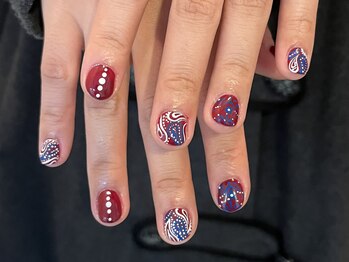 ゆびノさき オモテサンドウ(ゆびノさき+omotesando)/インド舞踊ネイル