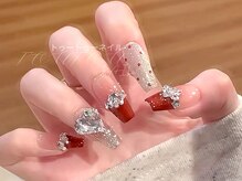 トゥートゥー(TOUTOU)/赤xドットxハート