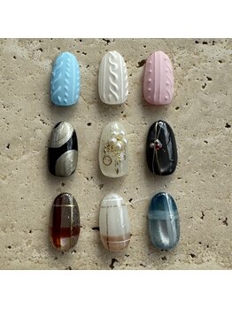 ザ フタコネイル(the 25 Nail)/Winterアートデザイン