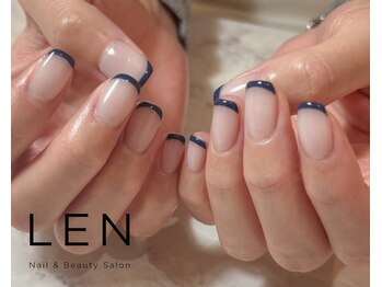 レン(LEN.)の写真/お仕事帰りにも立ち寄れるprivate salon★ケア重視でお客様に合わせたデザイン提案が得意！
