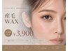 《美眉　×　WAX》うぶ毛ケア　　￥3900