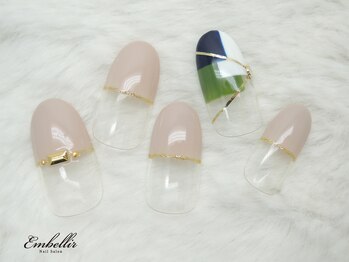 アンベリール 横浜店(Embellir)/(462)ブロッキングネイル