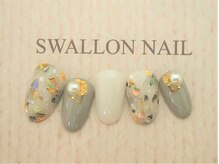 スワロンネイル(SWALLON NAIL)/1.2月定額ネイル