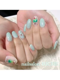 クリームソーダネイル！
