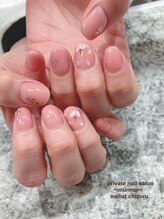 プライベート ネイルサロン マーマ(murmur)/手描きフラワー