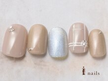 アイネイルズ 横浜EAST店(I-nails)/オフィスチェックネイル