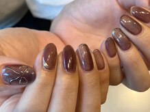 ブレスネイル(brace Nail)/秋ネイル