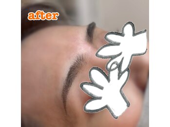 エクラ(ECLAT)/モニター様　インク眉メイク
