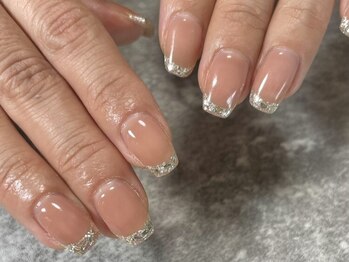 nail salon orchidの写真/【キレイめシンプル・オフィスネイルお任せください◎】シンプルだからこそ技術力が光る！上品な指先に♪